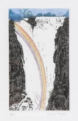 Cataracte sautant, Victoria Falls Cataracte sautant, Victoria Falls