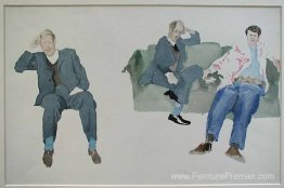 Personnages assis Personnages assis