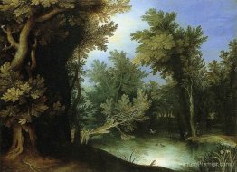 Paysage avec un marais Paysage avec un marais