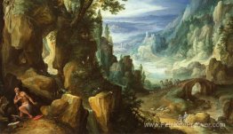 Paysage avec saint Jérôme et rocheuse rocheuse Paysage avec saint Jérôme et rocheuse rocheuse