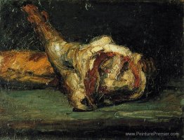 Pain naturel et jambe d'agneau Pain naturel et jambe d'agneau