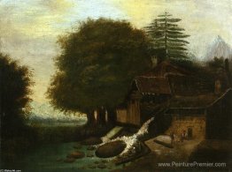 Paysage avec moulin Paysage avec moulin