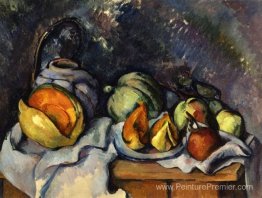 Nature morte avec des fruits et un pot de gingembre Nature morte avec des fruits et un pot de gingembre