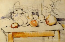 Pot de gingembre et fruits sur une table Pot de gingembre et fruits sur une table