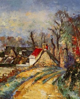 Le virage sur la route à AUvers Le virage sur la route à AUvers