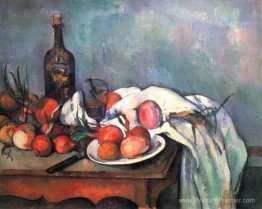 Nature morte avec des oignons rouges Nature morte avec des oignons rouges