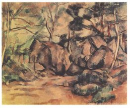 Bois avec rochers Bois avec rochers