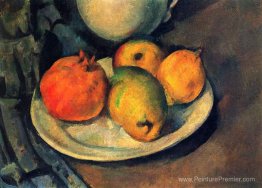 Nature morte avec la grenade et les poires Nature morte avec la grenade et les poires