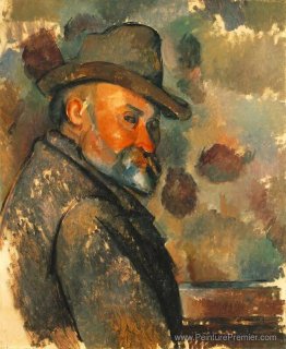 Autoportrait dans un chapeau en feutre Autoportrait dans un chapeau en feutre