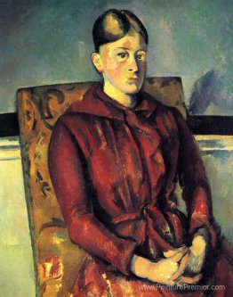 Madame cezanne avec un fauteuil jaune Madame cezanne avec un fauteuil jaune