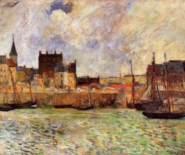 Scène du port, Dieppe Scène du port, Dieppe
