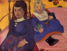 Portrait de deux enfants (Paul et Jean Schuffneker) Portrait de deux enfants (Paul et Jean Schuffneker)