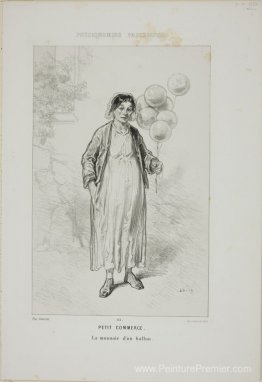 Phyures de Pariiennes: Petit Commerce. La Monnaiie d'Un Ballon Phyures de Pariiennes: Petit Commerce. La Monnaiie d'Un Ballon