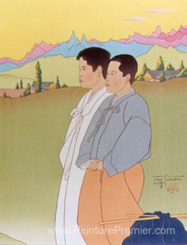 Les voleurs des Petits (Droite). Johokuri, Coree Les voleurs des Petits (Droite). Johokuri, Coree