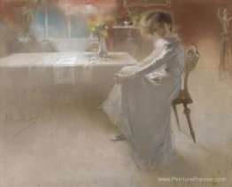 Portrait d'une fille assise Portrait d'une fille assise