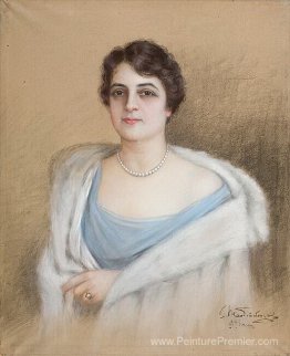Femme avec des perles Femme avec des perles