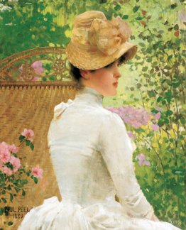 Dame dans le jardin Dame dans le jardin