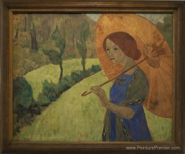 Madame Serusier avec un parasol Madame Serusier avec un parasol