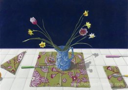 Étude pour la nature morte avec des serviettes pliées et dépliée Étude pour la nature morte avec des serviettes pliées et dépliée
