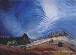 Au-dessus de la fosse de gravier Au-dessus de la fosse de gravier