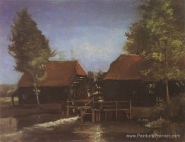 Moulin à eau à Kollen, près de Nuenen Moulin à eau à Kollen, près de Nuenen