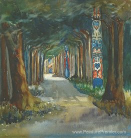 Totem Walk à Sitka Totem Walk à Sitka