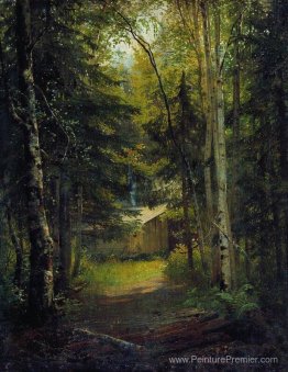 Hut dans la forêt Hut dans la forêt