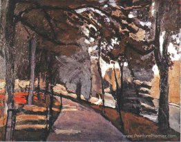Le chemin dans le Bois de Boulogne Le chemin dans le Bois de Boulogne
