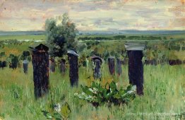 Paysage avec des ruches Paysage avec des ruches