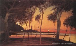 Coucher de soleil sur la baie de Naples Coucher de soleil sur la baie de Naples