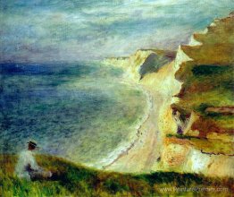 Des falaises sur la côte près de Pourville Des falaises sur la côte près de Pourville
