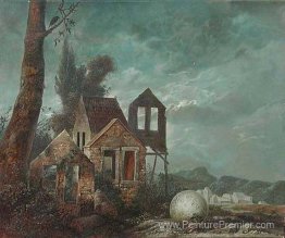Maisons dans un paysage imaginaire Maisons dans un paysage imaginaire