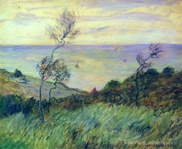 Cliffs de Varengeville, rafale de vent Cliffs de Varengeville, rafale de vent