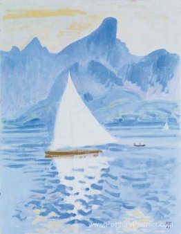 Thunersee mit Stockhornkette Thunersee mit Stockhornkette