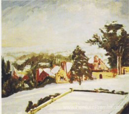 Vue d'hiver de Chartwell Vue d'hiver de Chartwell