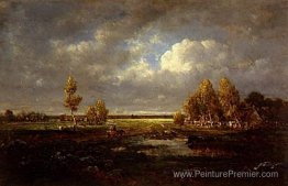 L'étang près de la route L'étang près de la route