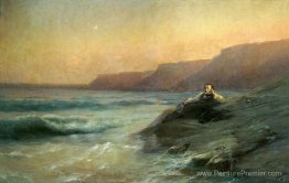 Poussette sur la côte de la mer Noire Poussette sur la côte de la mer Noire