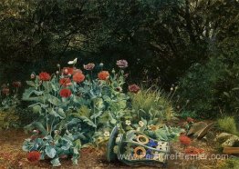 Fleurs d'été dans un coin calme du jardin Fleurs d'été dans un coin calme du jardin