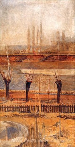 Le paysage au-dessus de la vistule Le paysage au-dessus de la vistule