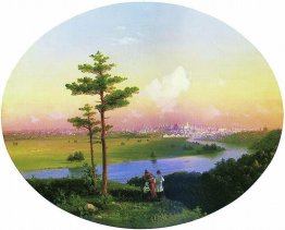 Vue de Moscou depuis Sparrow Hills Vue de Moscou depuis Sparrow Hills