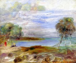 Deux chiffres au bord de l'eau Deux chiffres au bord de l'eau