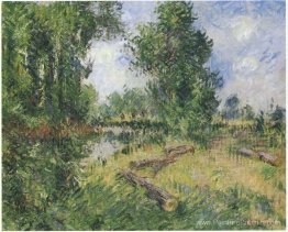 Par la rivière Orne près de Caen Par la rivière Orne près de Caen