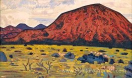 Rouge montagne. Santa Fe. Rouge montagne. Santa Fe.