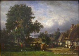 Récolte de pommes en Normandie Récolte de pommes en Normandie