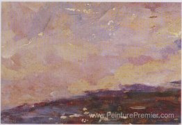 Paysage balayé dans les nuages dans le sud de la France Paysage balayé dans les nuages dans le sud de la France