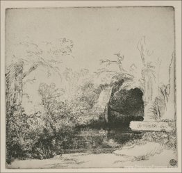 Le hangar à bateaux a appelé une grotte avec un ruisseau Le hangar à bateaux a appelé une grotte avec un ruisseau