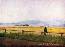Paysage avec une figure masculine Paysage avec une figure masculine
