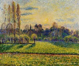Vue de bazincourt, coucher de soleil Vue de bazincourt, coucher de soleil