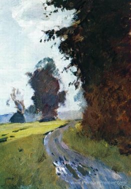 Soir. Chemin. Soir. Chemin.