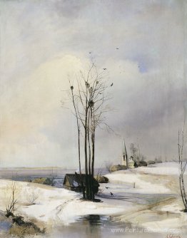 Début du printemps. Dégel Début du printemps. Dégel